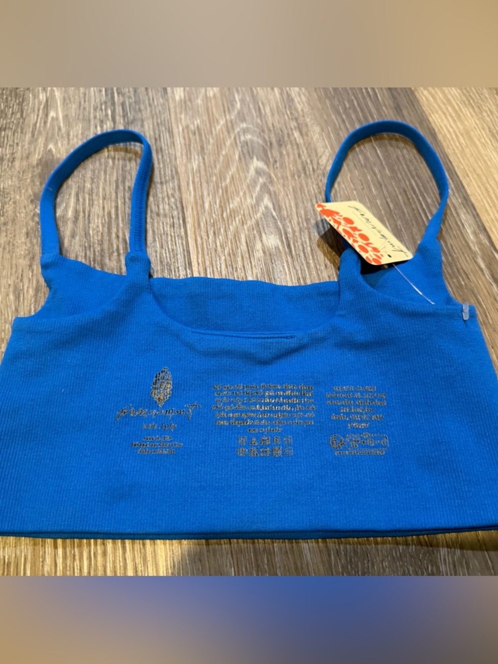 FP Movement by Free People Royal Blue Tank-Style Shoulder Tote